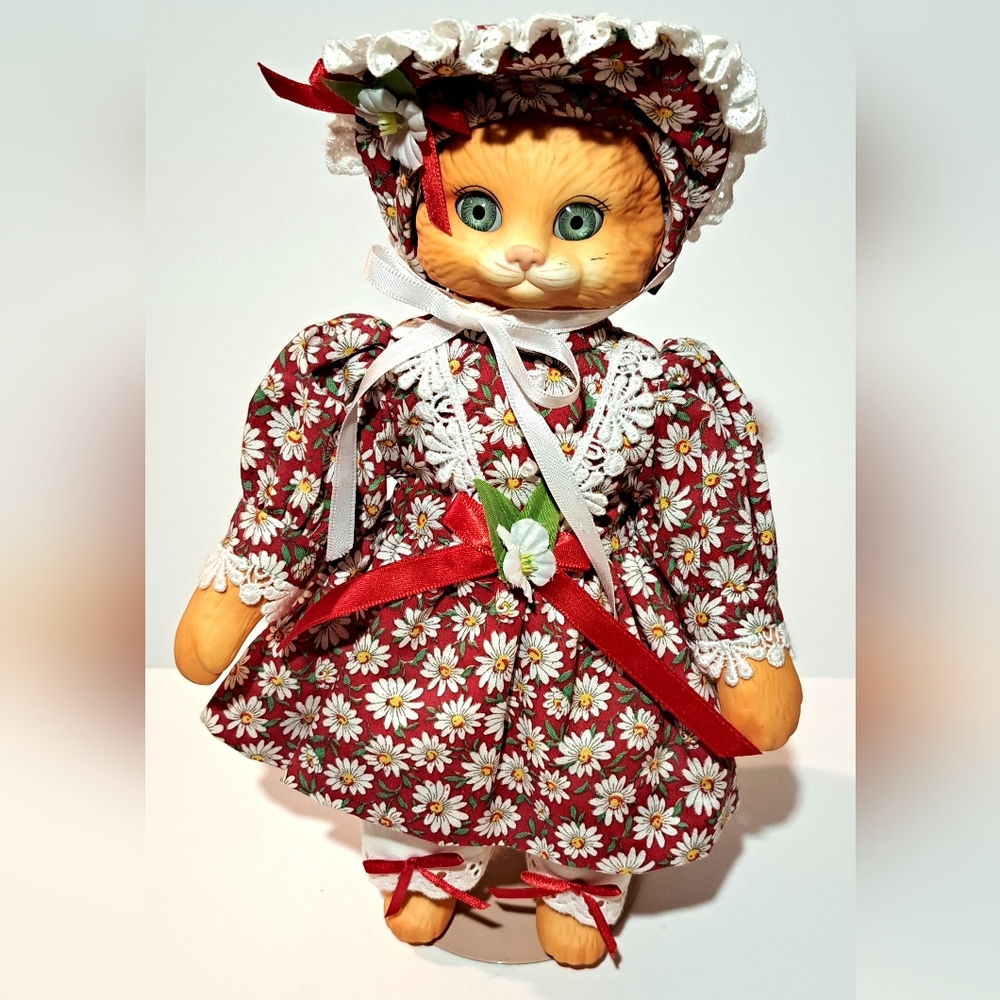 Betty Jane Carter Cat Dolls Limited Edition 401/1000 Goebel 1994 Purry Peaches